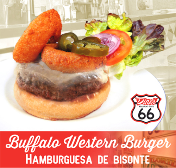 Diner presenta la nueva hamburguesa de Búfalo