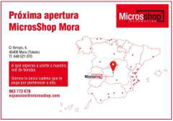 Nueva apertura de MICROSSHOP MORA (TOLEDO)