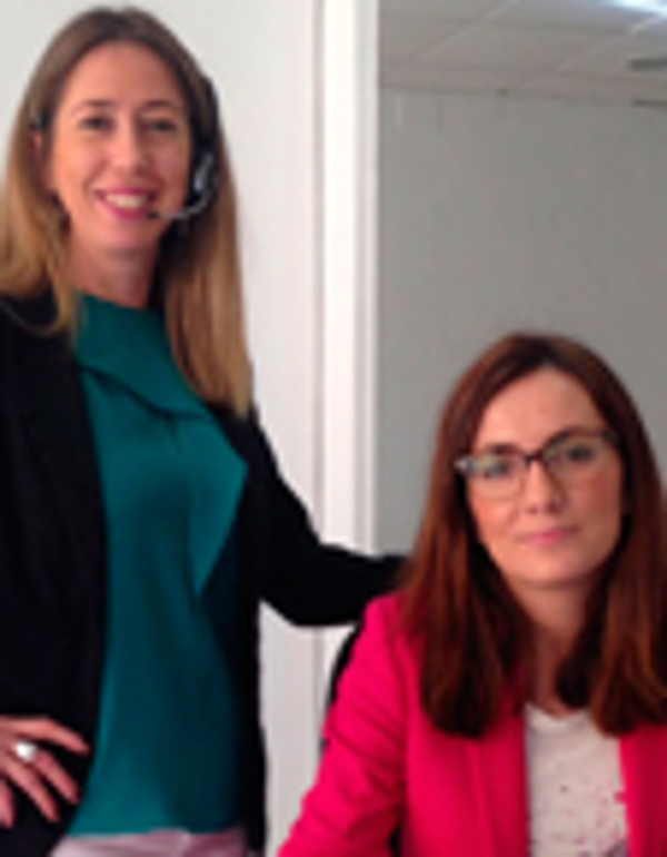 Ana Moreno y Esther Acedo