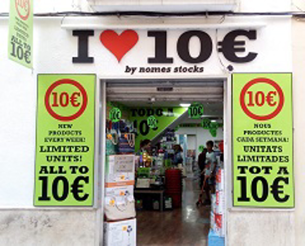 Franquicia I LOVE 10€ Franquicia I LOVE 10€