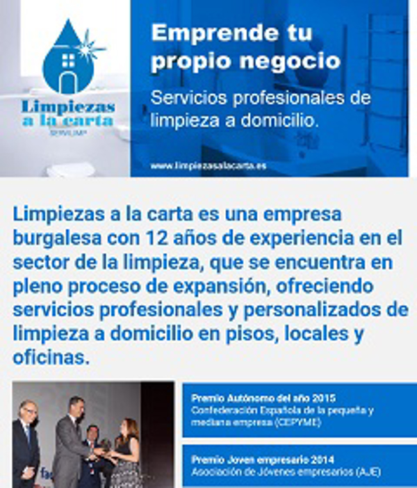 Franquicia Limpiezas a la Carta Franquicia Limpiezas a la Carta