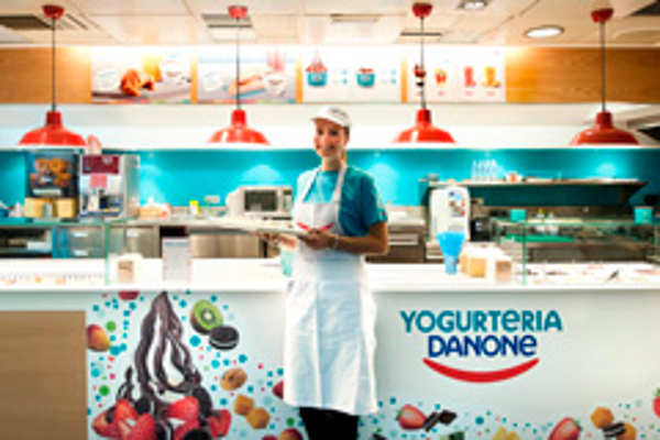 Franquicia Yogurtería Danone