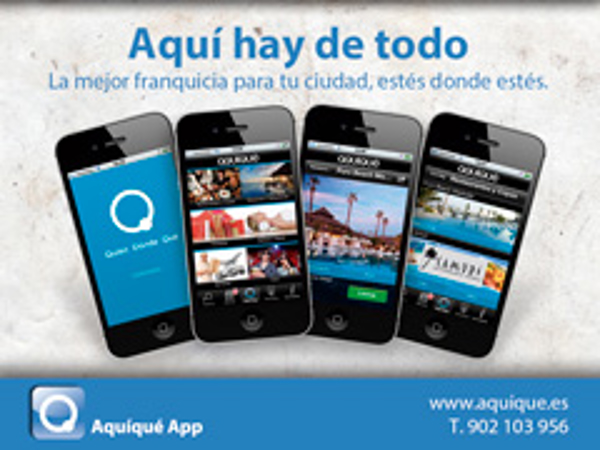 Franquicia Aquíqué App