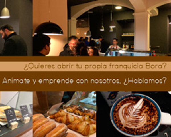 Franquicia Bora Bistro Café Franquicia Bora Bistro Café