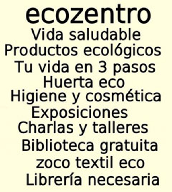 Franquicia Ecozentro