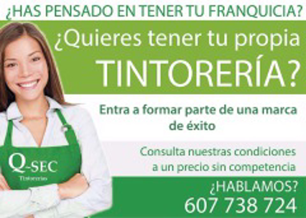 Franquicia Q-Sec Tintorerías