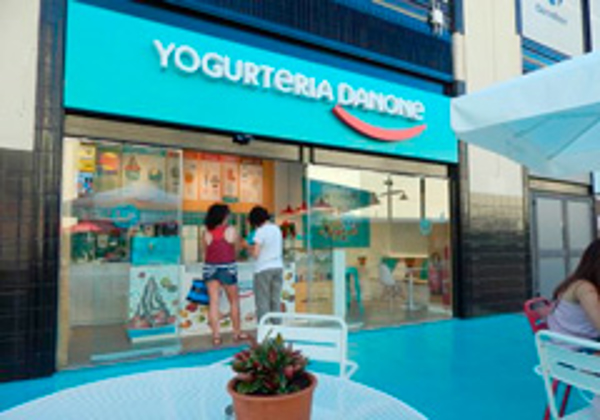 Franquicia Yogurtería Danone