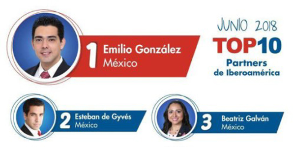 Top Ten ActionCOACHes al cierre de Junio