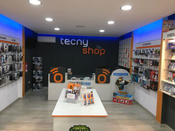 TECNYSHOP MOBILFREE EN FRANQUISHOP MURCIA