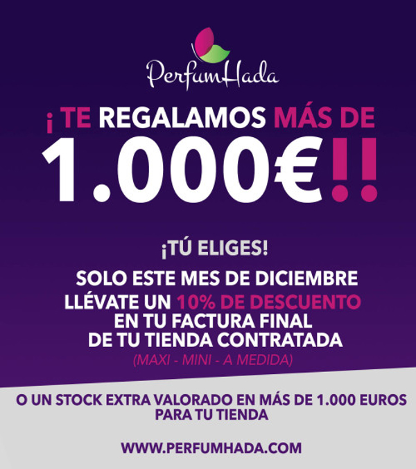 ¡¡La nueva web de Perfumhada te regala un 10% de descuento!!