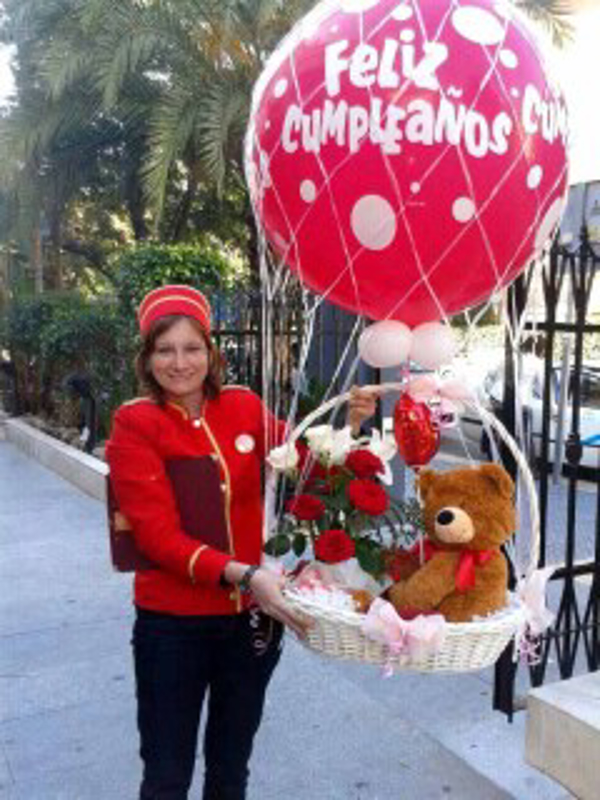 Sorprender con globos está de moda