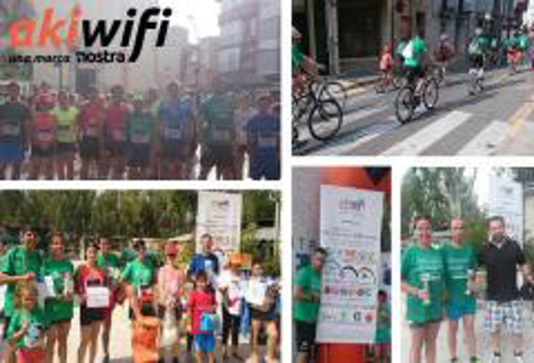 AKIWIFI CON EL DEPORTE SOLIDARIO