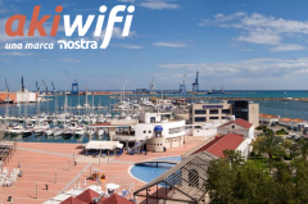 Éxito de los accesos WiFi en el Puerto de Castellón