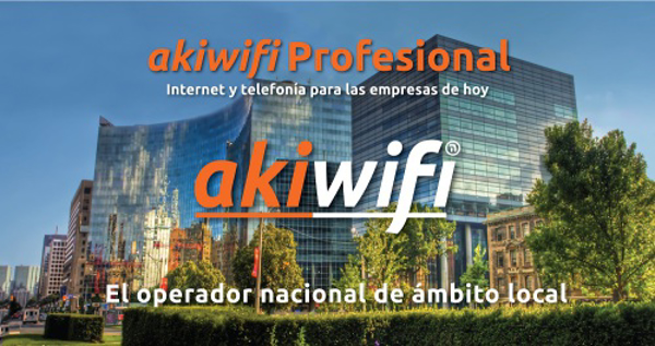 akiwifi Profesional, la solución de Internet y telefonía para incrementar la competitividad de las empresas