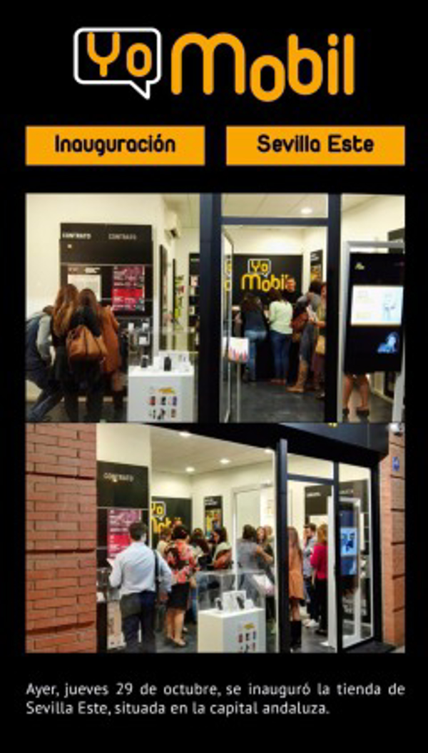 Inauguración de la tienda Yomobil Sevilla Este