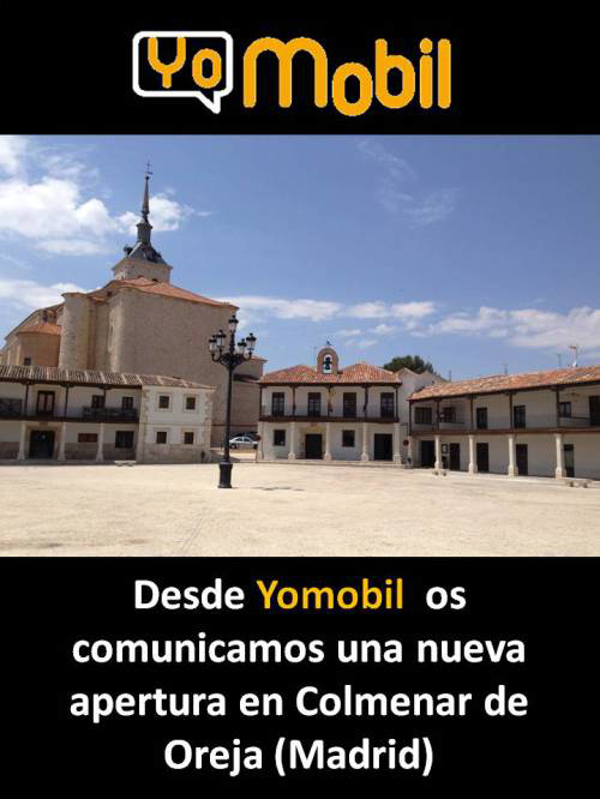 Próxima apertura Yomobil Colmenar