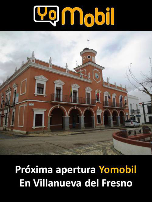 Próxima apertura Yomobil en Villanueva del Fresno
