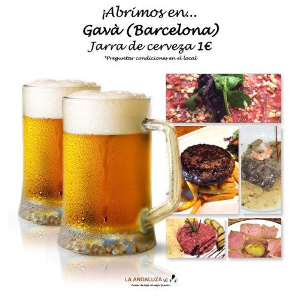 La Andaluza Low Cost abre hoy un nuevo restaurante en Gavà (BARCELONA)