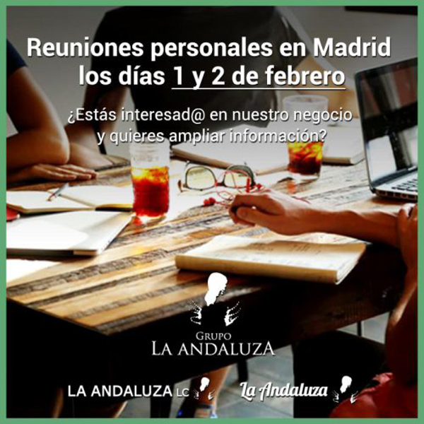 La Andaluza comienza sus jornadas cara a cara: reuniones personales con futuros franquiciados para explicar sus modelos de negocio en hostelería.