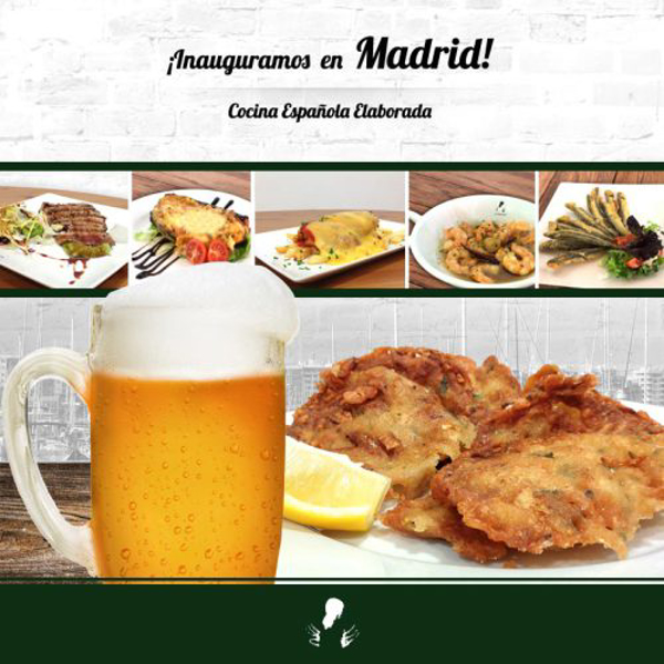 La Andaluza abre un nuevo bar de tapas en Madrid. Con más de 10 locales abiertos en la capital consolida su éxito.