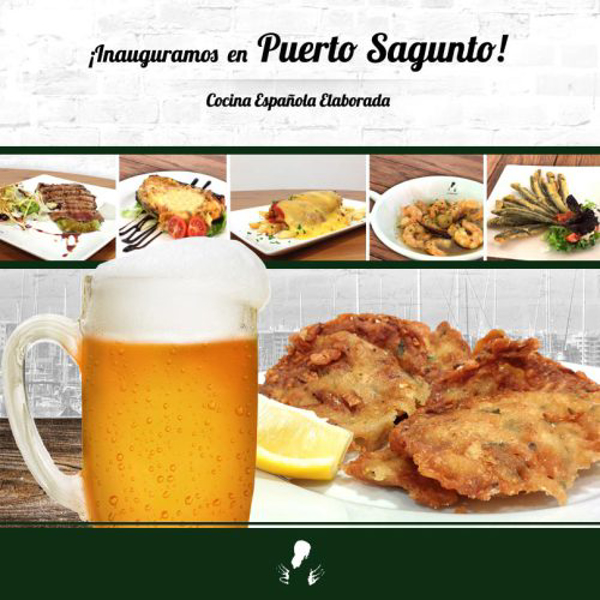 La Andaluza abre un sexto bar de tapas en Valencia, esta vez lo hace en Puerto Sagunto.