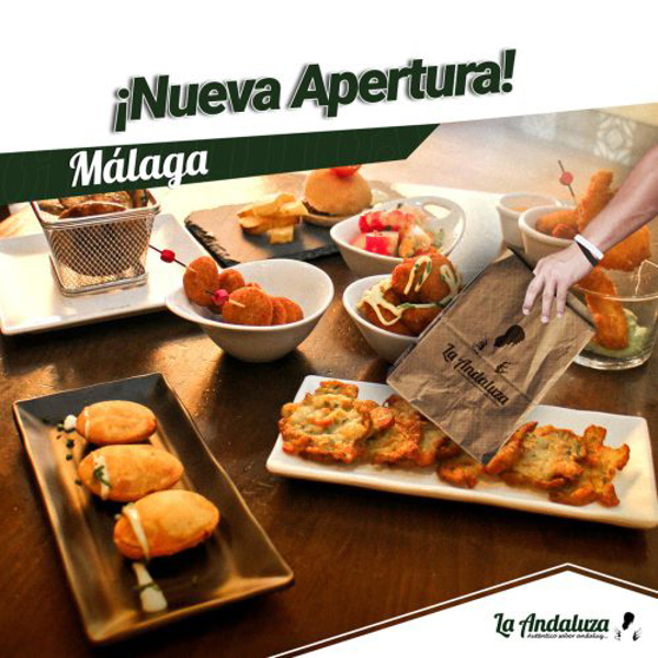 La franquicia de hostelería La Andaluza, inaugura su esperado bar de tapas – restaurante en la ciudad de Málaga