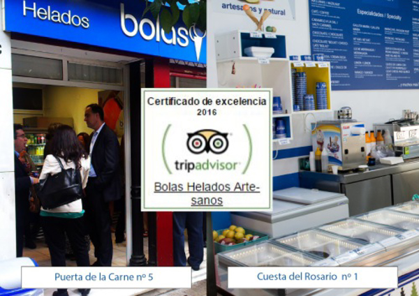 Bolas, Certificado de Excelencia por partida doble.