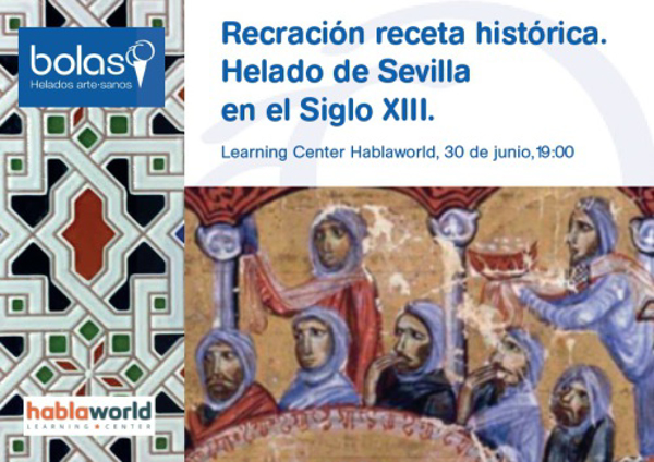 Bolas recupera una receta sevillana de helado elaborado en el siglo XIII