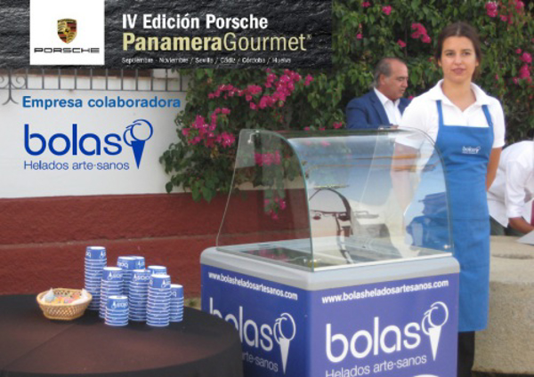 Bolas, empresa colaboradora en la IV Edición del Concurso Gastronómico Porsche Panamera Gourmet.