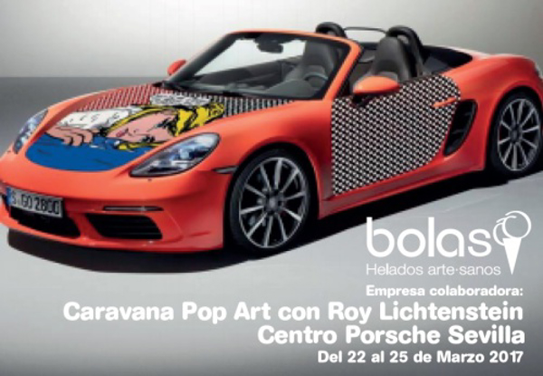 Bolas colabora por segundo año colabora  con Porsche en su II Caravana Pop Art