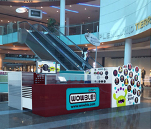 Wowble! aterriza en el Centro Comercial Plenilunio de Madrid