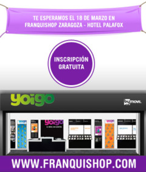 Bymovil estará presente en Franquishop Zaragoza