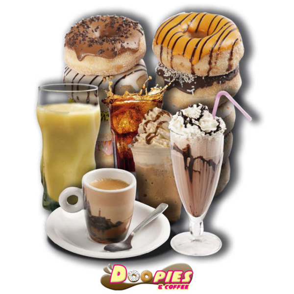 La gran variedad de productos en Doopies & Coffee