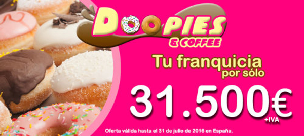 Tu franquicia DOOPIES & COFFEE por sólo 31.500 €