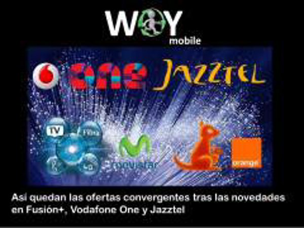 Así quedan las ofertas convergentes tras las novedades en Fusión+, Vodafone One y Jazztel