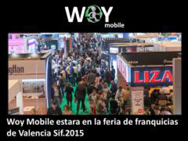 Woy Mobile estara en la feria de franquicias de Valencia