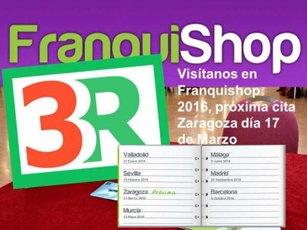 3R estara en Franquishop de Zaragoza