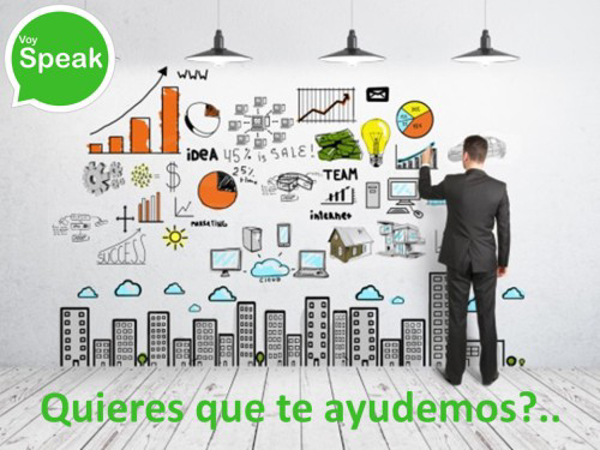 VOY SPEAK se ha dado cuenta de la necesidad que tiene la gente joven