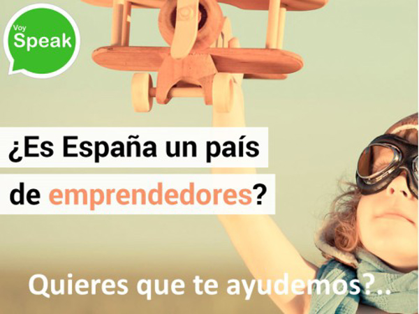 VOY SPEAK se ha dado cuenta de la necesidad que tiene la gente joven