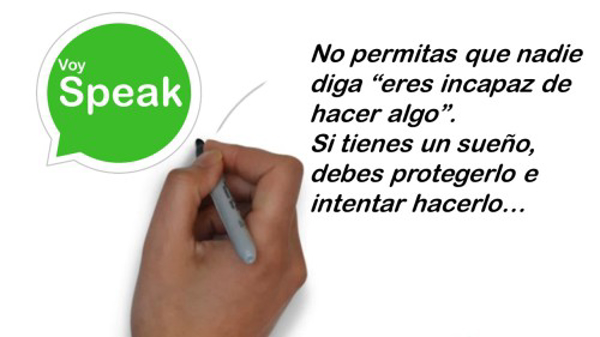 ¡VOY SPEAK TE AYUDA! vive como un emprendedor y no mueras por emprender.