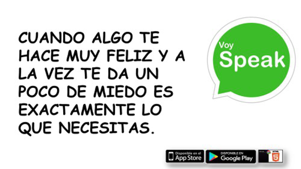 ¿Sabías que en VOY SPEAK hay novedades?