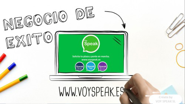 ¡NEGOCIO DE ÉXITO VOY SPEAK!