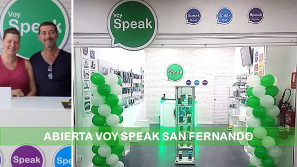 ¡Negocio de éxito Voy Speak!