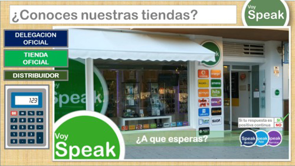 ¡NEGOCIO DE ÉXITO VOY SPEAK!