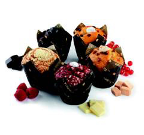 Muffins y tulipes