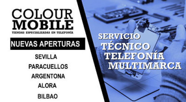 COLOURMOBILE, la cadena especializada en telefonía móvil anuncia nuevas aperturas