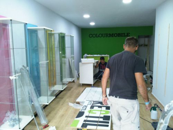 COLOUR MOBILE ultima las instalaciones de sus próximas aperturas