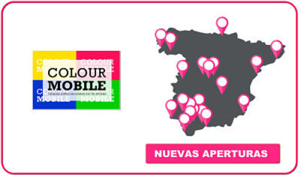 La cadena de tiendas COLOURMOBILE sigue creciendo con nuevas aperturas