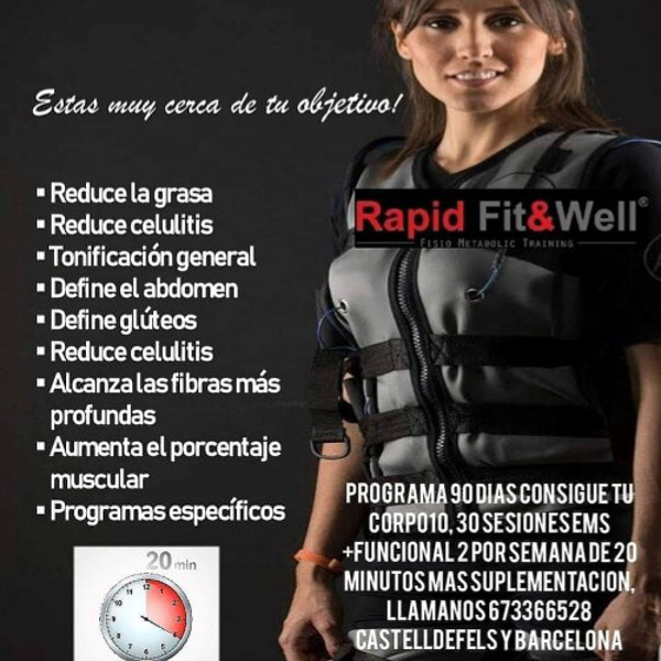 Rapid Fit Well lanza promocion regalo de equipos a los Master Franquiciados nuevos