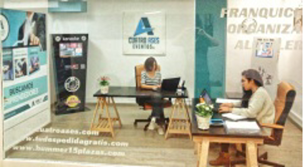 El Grupo Cuatro Ases Eventos S.L. expone sus dos herramientas en su central